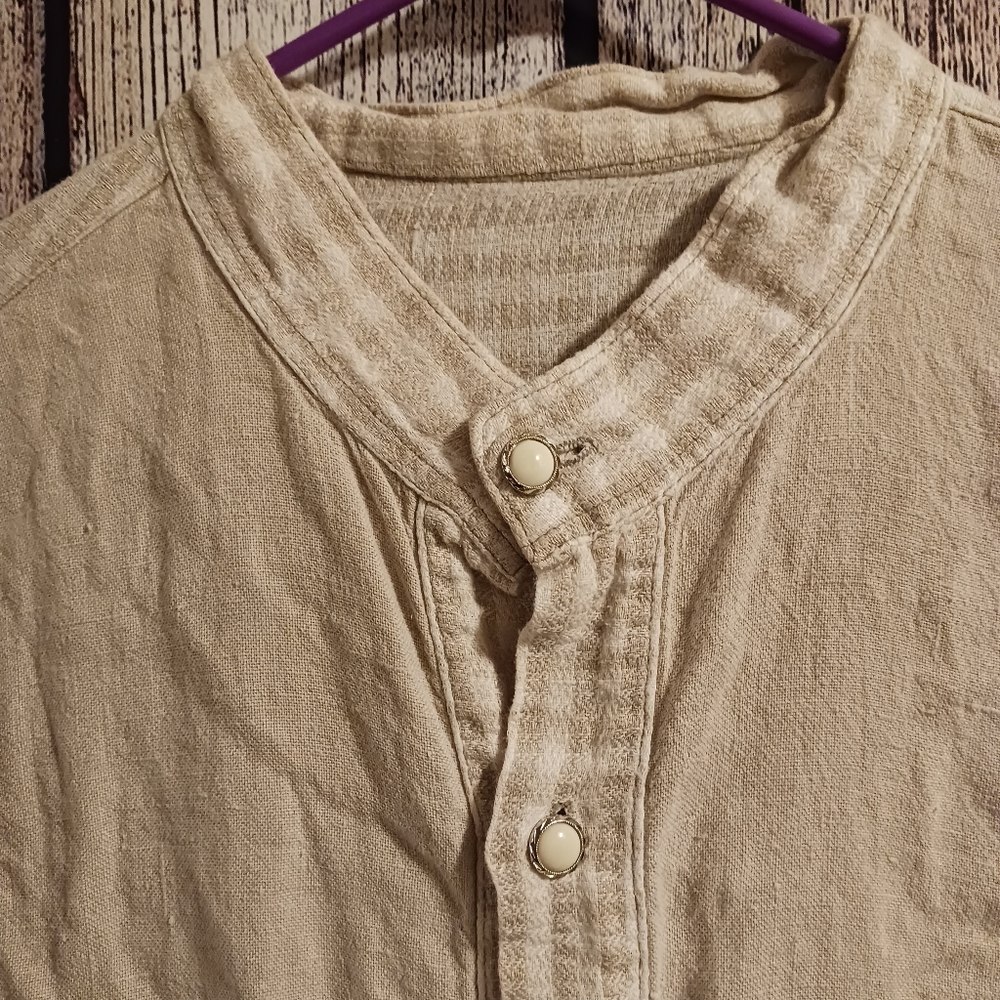Men's tan shirt - Picture 5 of 7